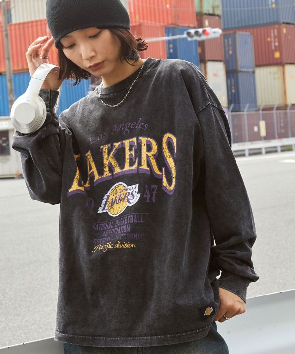 日本限定 NBA 復古大logo寬鬆衛衣 湖人/賽爾提克/勇士 Kueindyis,KNS日本選物,Converse,復古,上衣,日本代購,NBA