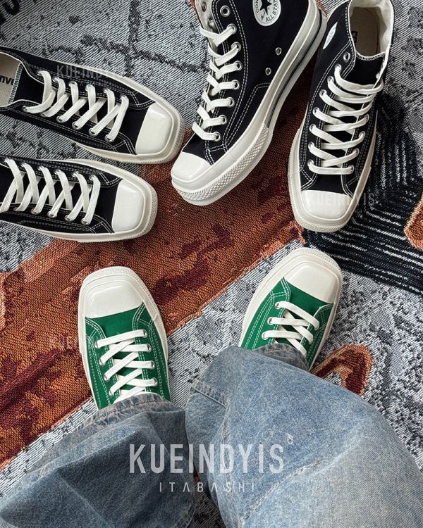 現貨 日本 Converse All Star 復古方頭帆布鞋 灰褐色 26.5 Kueindyis,KNS日本選物,Converse Japan,Converse,Converse All Star ®,日本代購,日本Converse,Converse All Star Squaretoe OX