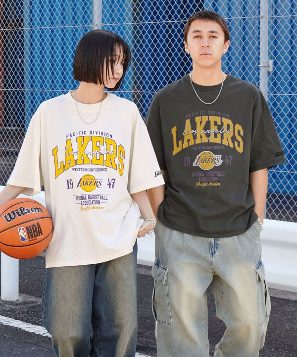 日本 NBA 復古刷舊寬鬆短tee 7款可選 Kueindyis,KNS日本選物,Converse,復古,上衣,日本代購,NBA
