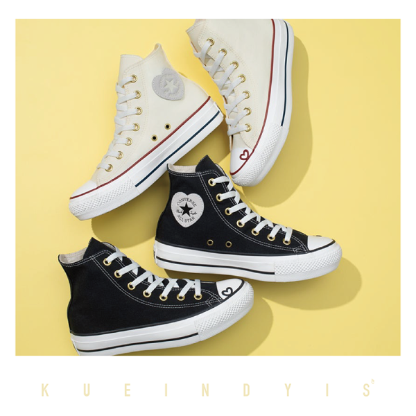 日本Converse All Star 愛心厚底高筒鞋 Kueindyis,KNS日本選物,Converse Japan,Converse,Converse All Star ®,日本代購,日本Converse,Converse All Star PLTS HEARTPOINT HI