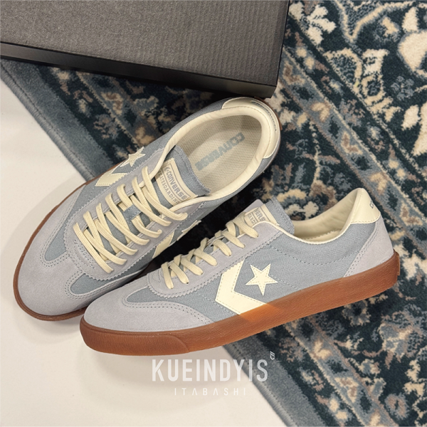 Converse ROADCLASSIC 麂皮帆布拼接德訓鞋 土耳其藍/夜幕藍 Kueindyis,KNS日本選物,Converse Japan,Converse ROADCLASSIC SK OX,滑板鞋,日本球鞋代購