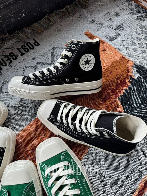 現貨 日本 Converse All Star 復古方頭帆布鞋 黑色高筒 24.5 Kueindyis,KNS日本選物,Converse Japan,Converse,Converse All Star ®,日本代購,日本Converse,Converse All Star Squaretoe OX,Converse All Star Squaretoe HI