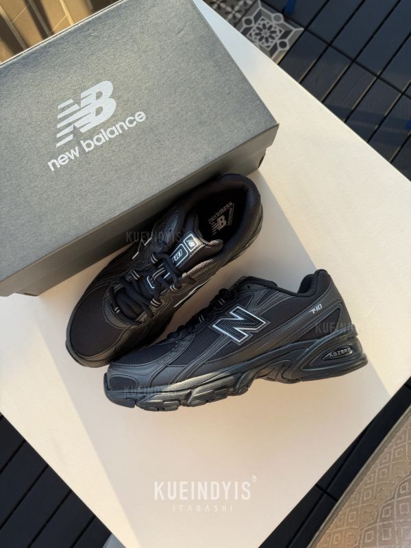 現貨 New Balance 740 復古黑魂跑鞋 Kueindyis,KNS日本選物,New Balance,New Balance 740, New Balance U740BS2,球鞋,跑鞋,休閒鞋