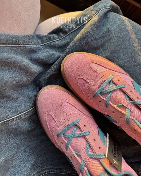 Converse ROADCLASSIC 麂皮帆布拼接德訓鞋 粉藍/黑 Kueindyis,KNS日本選物,Converse Japan,Converse ROADCLASSIC SK OX,滑板鞋,日本球鞋代購