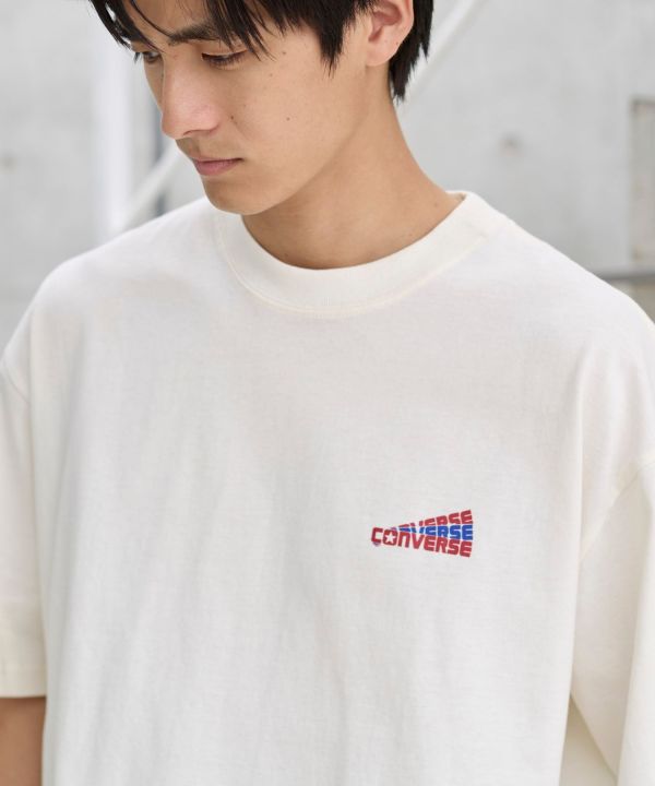 日本Converse 大印花純棉短T Kueindyis,KNS日本選物,Converse,復古,上衣,日本代購