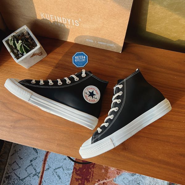 現貨 Converse All Star Light 輕量防水雨鞋 高筒經典黑 23.5cm Kueindyis,KNS日本選物,Converse Japan,Converse Converse All Star Light WR SL HI,防水雨靴,高筒鞋,Converse All Star,防水雨鞋