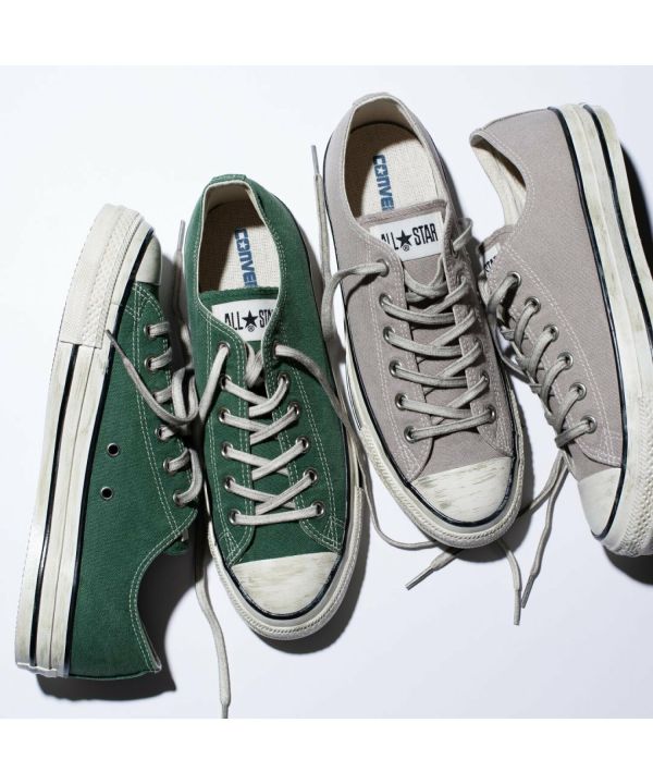 日本Converse All Star 髒兮兮復古帆布鞋 Kueindyis,KNS日本選物,Converse Japan,Converse,Converse All Star ®,日本代購,日本Converse,Converse All Star Aged Ag OX