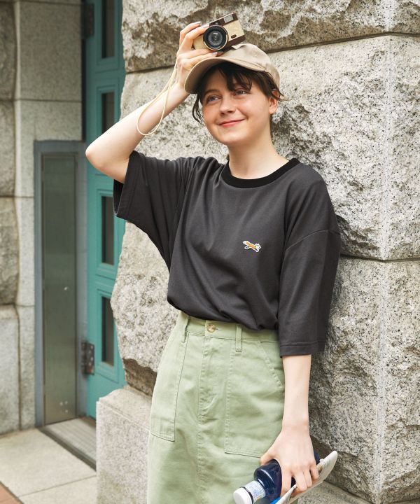 日本 PENNEYS 小狐狸刺繡寬鬆上衣 4色可選 Kueindyis,KNS日本選物,Converse,復古,上衣,日本代購,mono-mart,penneys