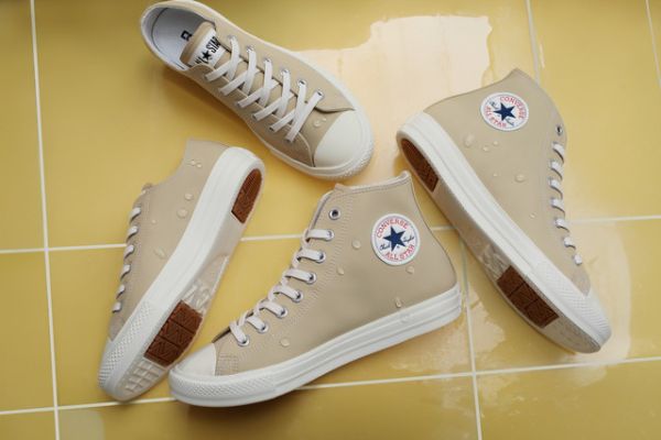 現貨 Converse All Star 輕量防水雨鞋 低筒奶茶 22.5cm Kueindyis,KNS日本選物,Converse Japan,Converse Converse All Star Light WR SL HI,防水雨靴,高筒鞋,Converse All Star,防水雨鞋,beige