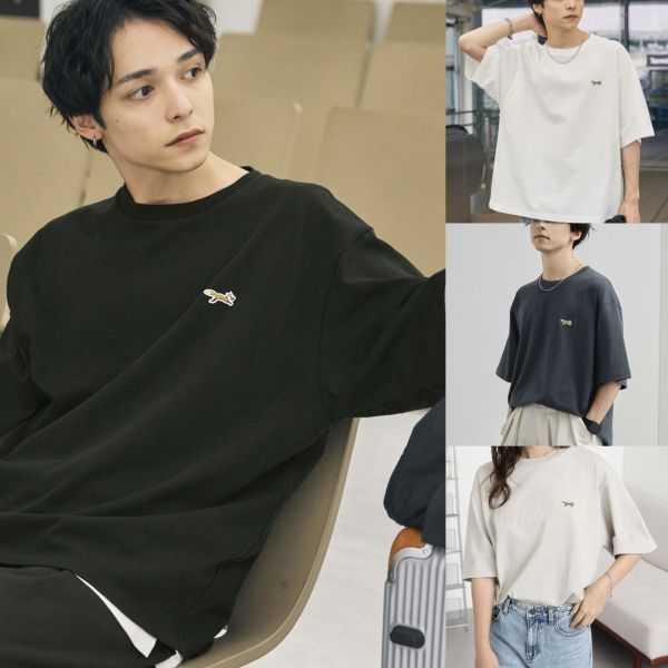 日本 PENNEYS 小狐狸刺繡簡單上衣 5色可選 Kueindyis,KNS日本選物,Converse,復古,上衣,日本代購,mono-mart,penneys