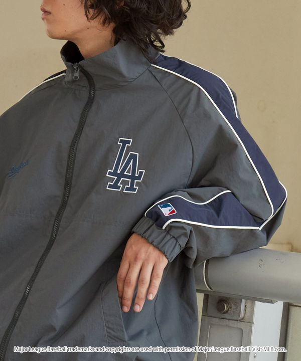 日本MLB 復古尼龍刺繡夾克 道奇/洋基/教士 Kueindyis,KNS日本選物,MLB,道奇,洋基,道奇,教士,帽踢