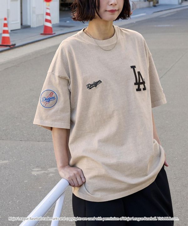 日本 MLB 復古刷舊刺繡寬鬆上衣 6色 Kueindyis,KNS日本選物,Converse,復古,上衣,日本代購,MLB