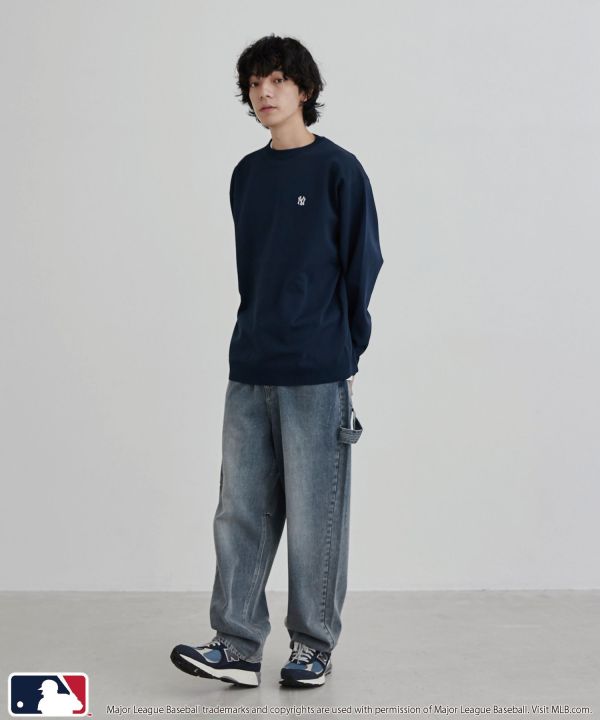 日本限定 MLB 圓領針織衫 道奇/洋基/教士/大都會/老虎/紅襪 Kueindyis,KNS日本選物,MLB,道奇,洋基,道奇,教士,帽踢
