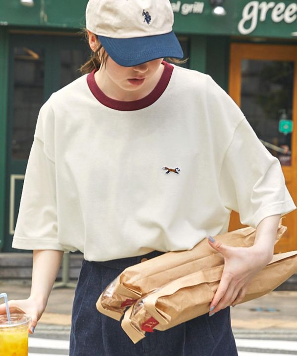 日本 PENNEYS 小狐狸刺繡寬鬆上衣 10色可選 Kueindyis,KNS日本選物,Converse,復古,上衣,日本代購,mono-mart,penneys