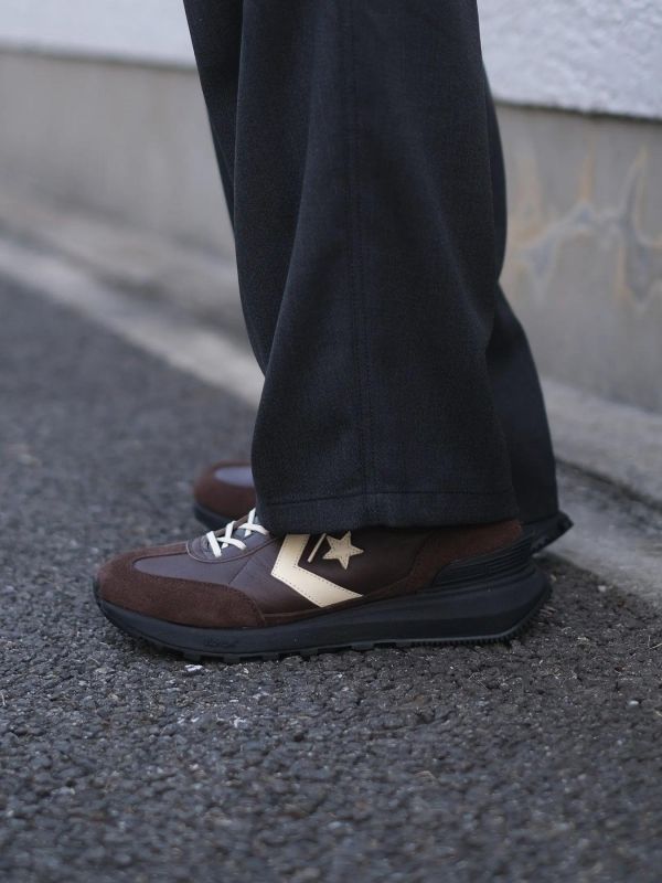 日本製 Converse STARFIRESC J 復古機能跑鞋 Kueindyis,KNS日本選物,Converse Japan,Converse,日本代購,Converse STARFIRESC J LEATHER