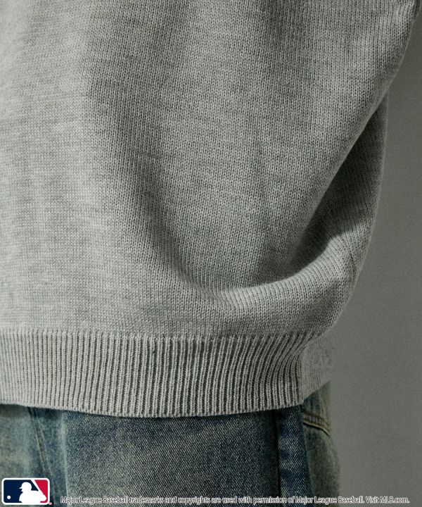 日本MLB 亨利領針織衫 道奇/洋基/教士 Kueindyis,KNS日本選物,MLB,道奇,洋基,道奇,教士,帽踢