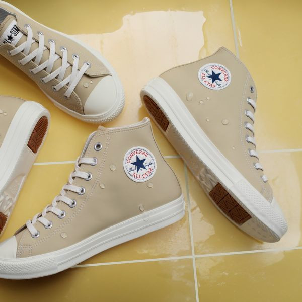 現貨 Converse All Star Light 輕量防水雨鞋 高筒奶茶 25 26 29 cm Kueindyis,KNS日本選物,Converse Japan,Converse Converse All Star Light WR SL HI,防水雨靴,高筒鞋,Converse All Star,防水雨鞋,beige