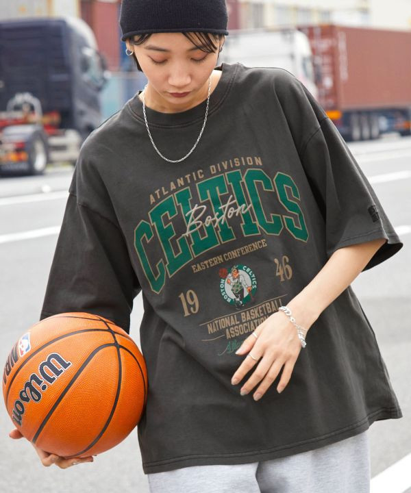 日本 NBA 復古刷舊寬鬆短tee 7款可選 Kueindyis,KNS日本選物,Converse,復古,上衣,日本代購,NBA