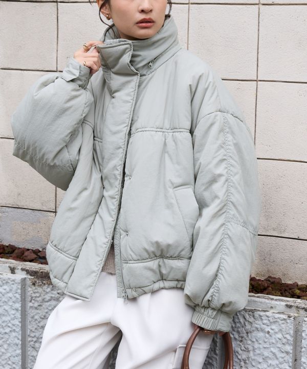 日本MONO-MART 防潑水雲朵中綿連帽外套 4色 Kueindyis,KNS日本選物,mono-mart,中綿外套,防潑水,日本限定