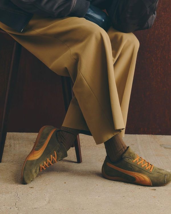 日本限定 PUMA SPEEDCAT 麂皮暖色調 Kueindyis,KNS日本選物,日本代購,PUMA SPEEDCAT,PUMA SPEEDCAT PREMIUM,賽車鞋