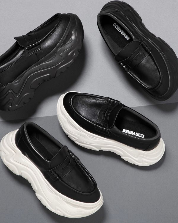 日本Converse All Star 輕量厚底樂福鞋 Kueindyis,KNS日本選物,Converse Japan,日本代購,日本Converse,Converse ALL STAR CITYHIKE LOAFER