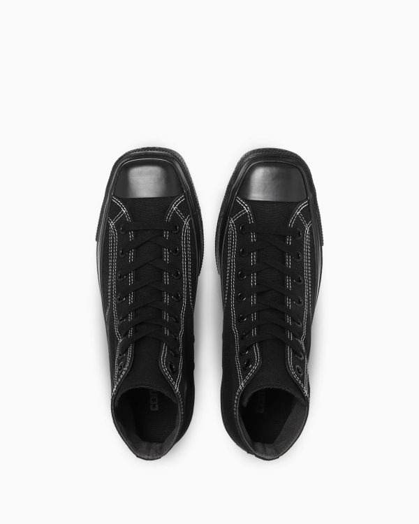 onverse All Star 全黑復古方頭帆布鞋 Kueindyis,KNS日本選物,Converse Japan,onverse All Star Squaretoe HI,日本代購,converse 日本代購