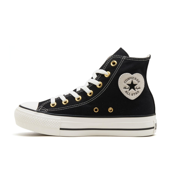日本Converse All Star 愛心厚底高筒鞋 Kueindyis,KNS日本選物,Converse Japan,Converse,Converse All Star ®,日本代購,日本Converse,Converse All Star PLTS HEARTPOINT HI