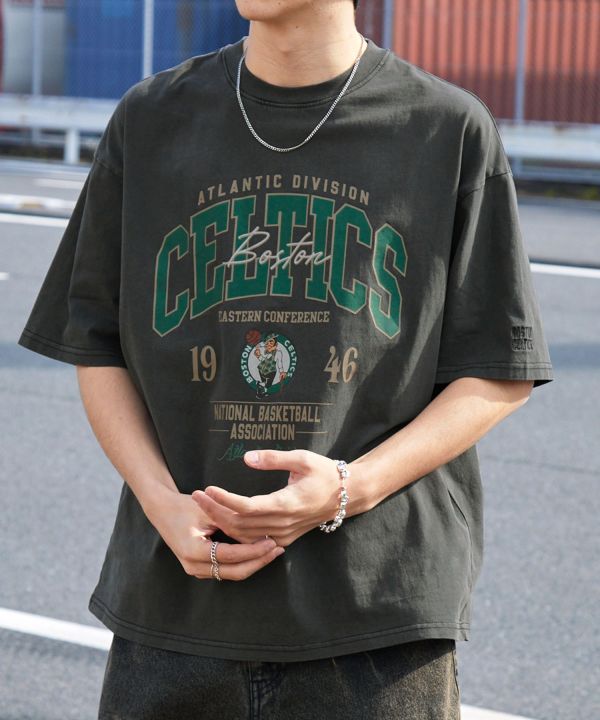 日本 NBA 復古刷舊寬鬆短tee 7款可選 Kueindyis,KNS日本選物,Converse,復古,上衣,日本代購,NBA