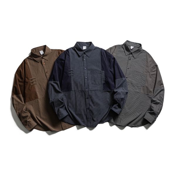 【預購】撞色剪接寬版長袖襯衫 長袖襯衫
經典顏色
四季襯衫
春夏襯衫
日系襯衫