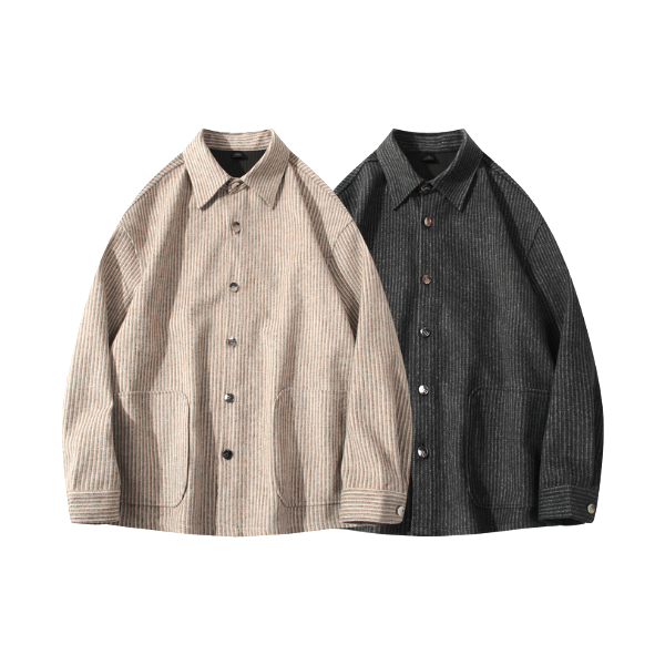 冬季厚款復古長袖襯衫外套 長袖襯衫
經典顏色
秋冬襯衫
襯衫外套