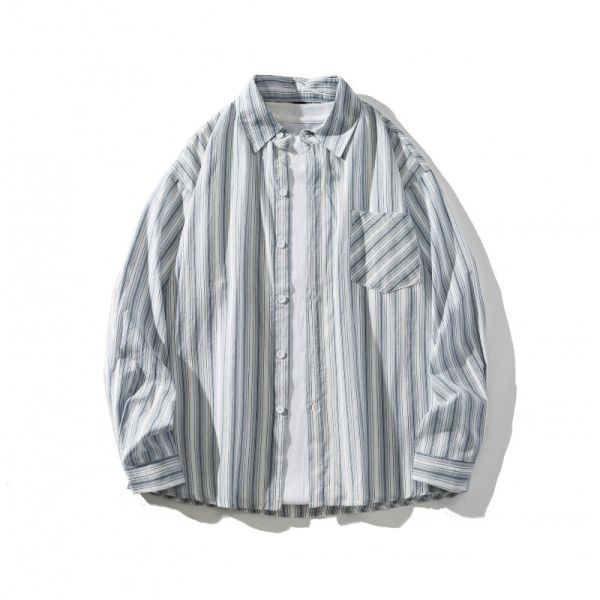 【預購】輕薄淺色條紋純棉長袖襯衫 長袖襯衫
經典顏色
四季襯衫
春夏襯衫