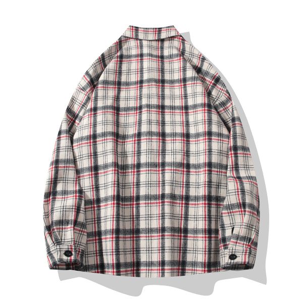 【預購】秋冬復古休閒毛呢長袖襯衫 長袖襯衫
經典顏色
四季襯衫
秋冬襯衫
高質感