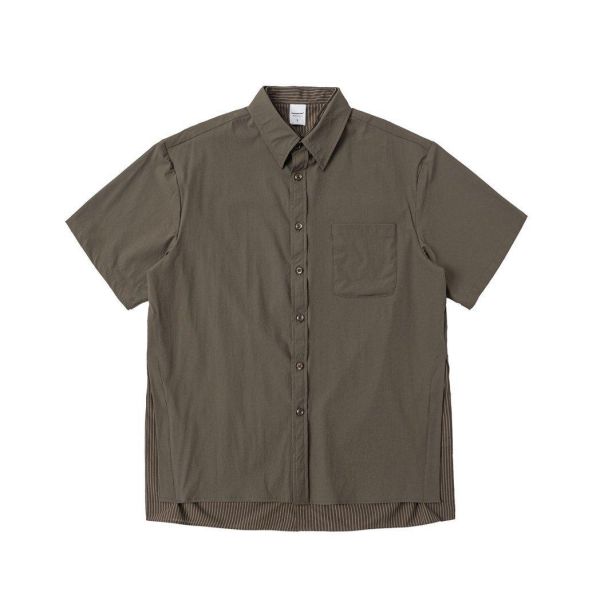 【預購】涼感冰絲假兩件短袖襯衫 短袖襯衫
經典顏色
春夏襯衫
假兩件式