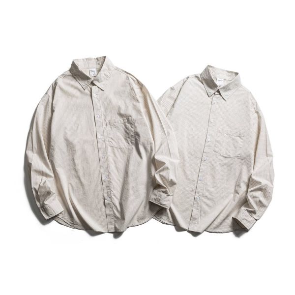 【預購】塩系簡約線條長袖襯衫 長袖襯衫
經典顏色
四季襯衫
春夏襯衫
日系襯衫