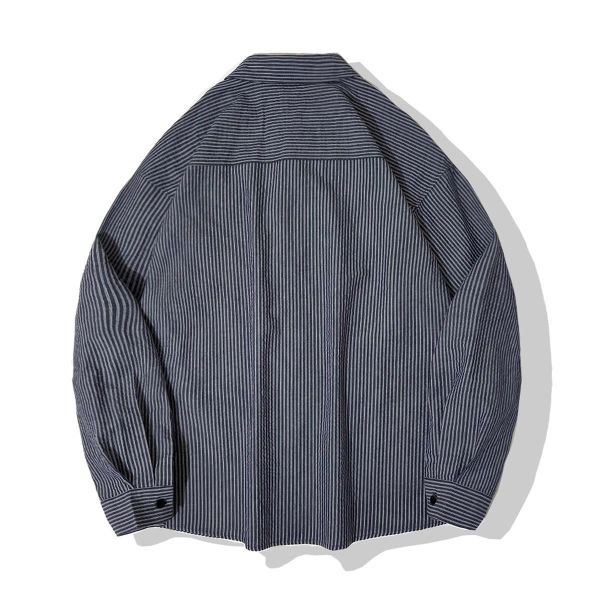 【預購】立體紋理透氣條紋長袖襯衫 長袖襯衫
經典顏色
四季襯衫
春夏襯衫