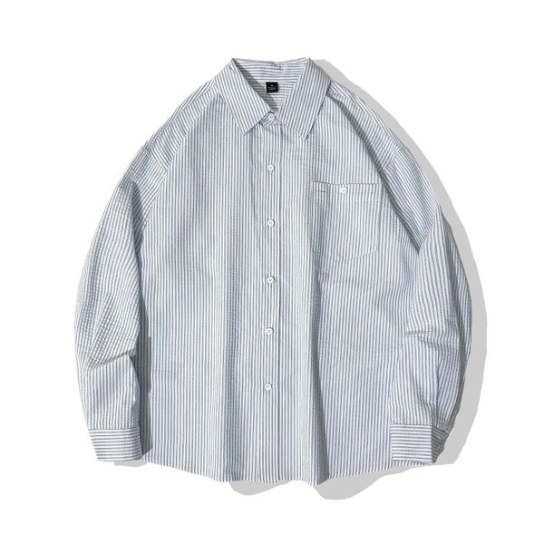 【預購】立體紋理透氣條紋長袖襯衫 長袖襯衫
經典顏色
四季襯衫
春夏襯衫