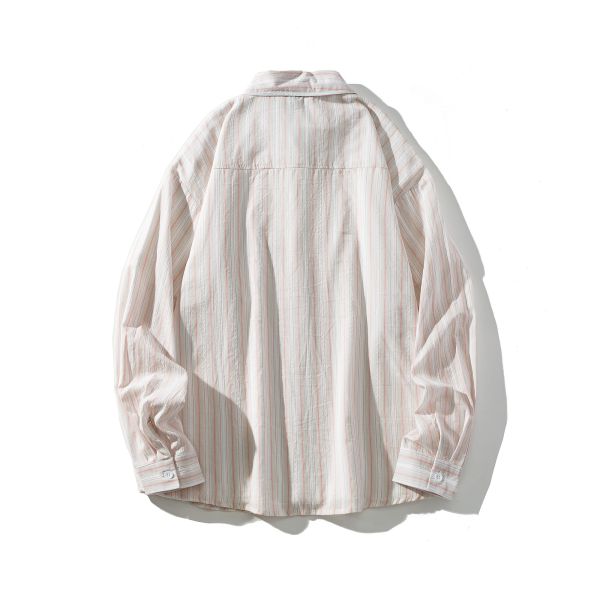 【預購】輕薄淺色條紋純棉長袖襯衫 長袖襯衫
經典顏色
四季襯衫
春夏襯衫