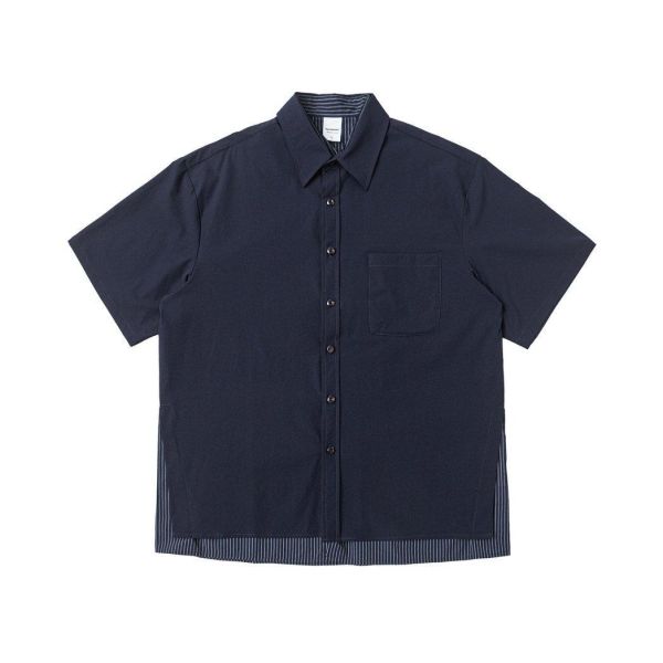 【預購】涼感冰絲假兩件短袖襯衫 短袖襯衫
經典顏色
春夏襯衫
假兩件式