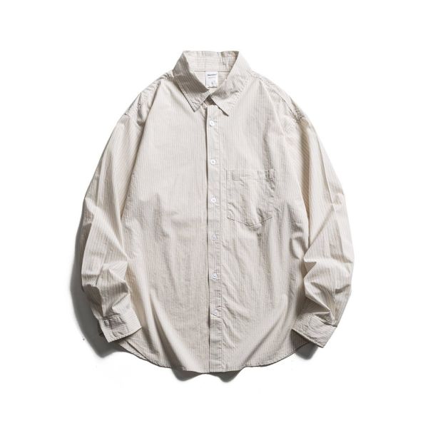 【預購】塩系簡約線條長袖襯衫 長袖襯衫
經典顏色
四季襯衫
春夏襯衫
日系襯衫