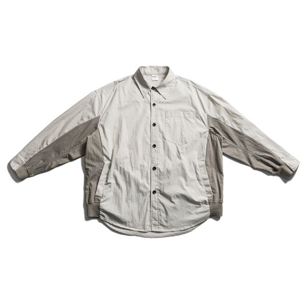 【預購】戶外風拼接工裝襯衫外套 長袖襯衫,四季襯衫.春季襯衫,襯衫外套,戶外襯衫