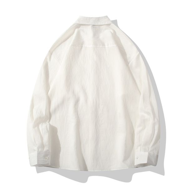 【預購】夏季純色紋理長袖襯衫(女款) 長袖襯衫
經典顏色
四季襯衫
女版
女款襯衫