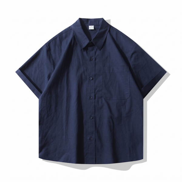 【預購】夏季亞麻質感純色短袖襯衫 短袖襯衫
經典顏色
春夏襯衫
假兩件式