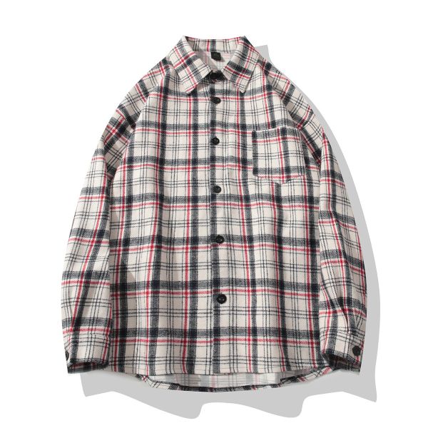 【預購】秋冬復古休閒毛呢長袖襯衫 長袖襯衫
經典顏色
四季襯衫
秋冬襯衫
高質感