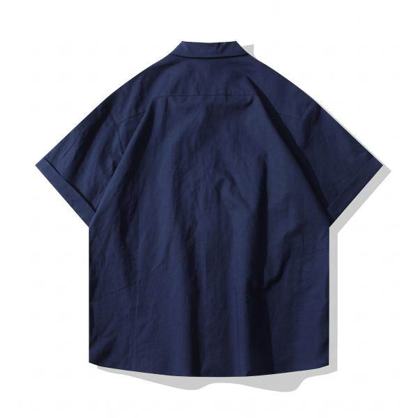 【預購】夏季亞麻質感純色短袖襯衫 短袖襯衫
經典顏色
春夏襯衫
假兩件式