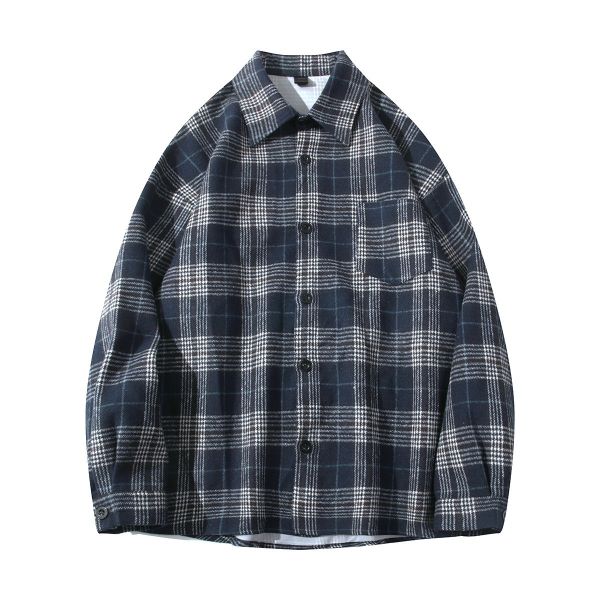 【預購】秋冬復古休閒毛呢長袖襯衫 長袖襯衫
經典顏色
四季襯衫
秋冬襯衫
高質感