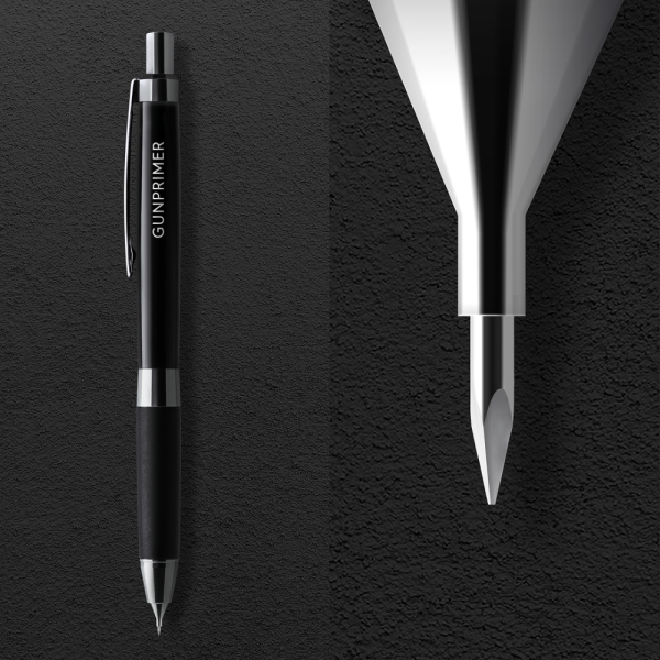 GRIDA 筆型刻線針 GUNPRIMER,GRIDA,GRIDA Starter Kit,Micro Chisel,筆型刻線針,模型刻線工具,模型改造,模型工具,鋼彈工具,塑膠模型,GK模型,刻線補充刀頭,模型細節加工,模型玩家必備
