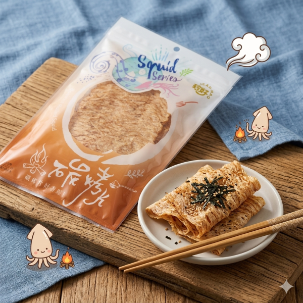 炭烤魷魚片 