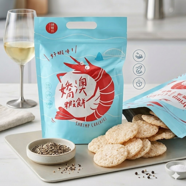 嬌澳蝦餅(胡椒) 