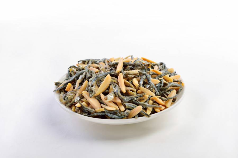 杏仁丁香魚 