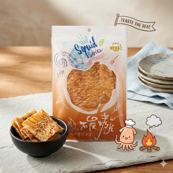 炭烤魷魚片 